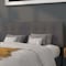 Flash Furniture Bedford Headboard, Queen, Gray Fabric HG-HB1704-Q-DG-GG - alternate 1
